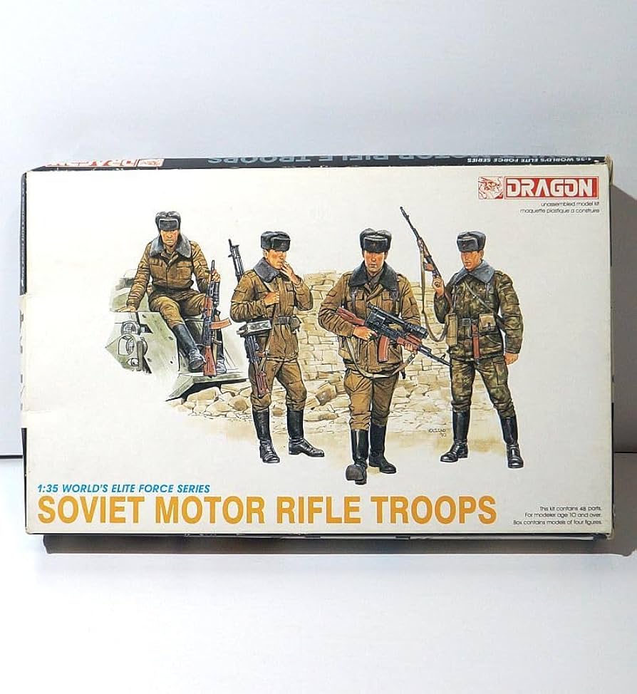 Amazon.co.jp: ドラゴン 1/35 ソビエト 自動車化狙撃兵 3008